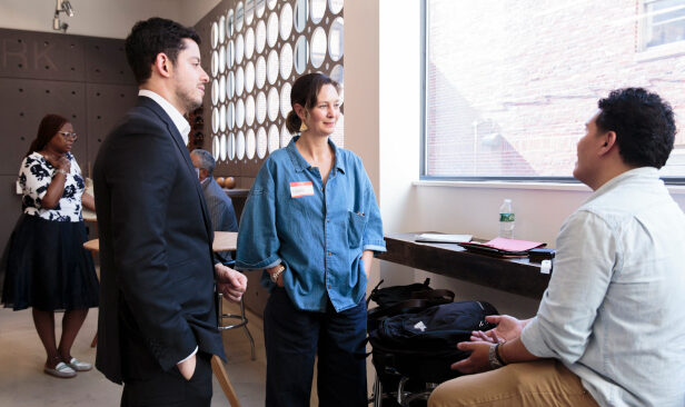 Networking at the Brooklyn Navy Yard